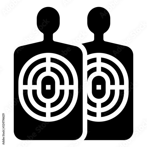 TARGET glyph icon