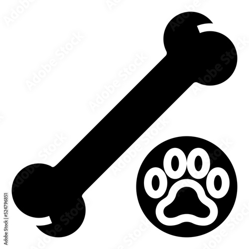 BONE glyph icon