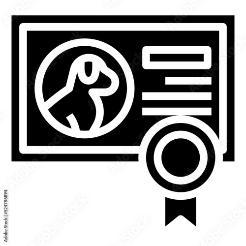 PEDIGREE glyph icon
