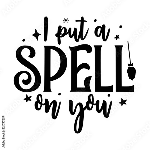 I put a spell on you svg