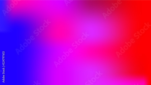 abstract blurred gradient red purple and blue background illustration