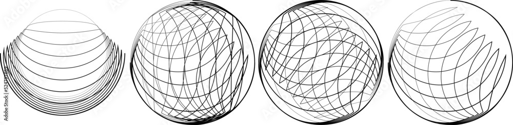 Lines in Circle Form . Spiral Vector Illustration .Technology round. Wave Logo . Design element . glitched lines .Abstract Geometric round shape Lines in Circle Form . Spiral Vector Illustration .Technology round. Wave Logo . Design element . glitched lines .Abstract Geometric round shape