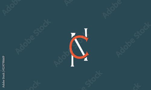 Alphabet letters Initials Monogram logo ACN
