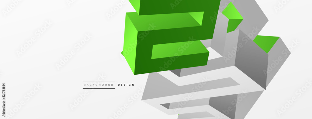 3d line geometric creative abstract background. Trendy techno business template for wallpaper, banner, background or landing 3d line geometric creative abstract background. Trendy techno business template for wallpaper, banner, background or landing