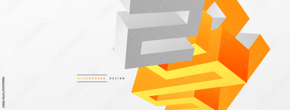3d line geometric creative abstract background. Trendy techno business template for wallpaper, banner, background or landing 3d line geometric creative abstract background. Trendy techno business template for wallpaper, banner, background or landing
