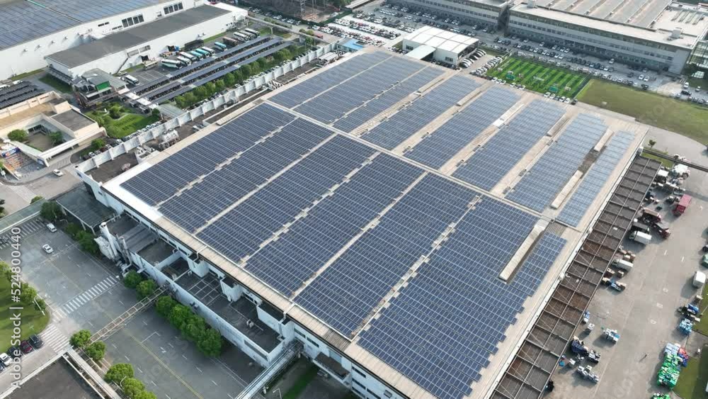 solar panels on factory solar panels on factory