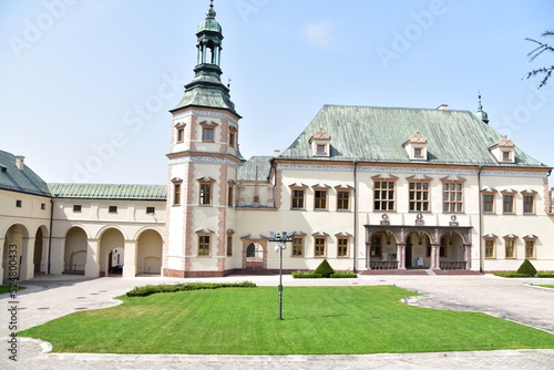 Barokowy zamek pałac biskupi w Kielcach