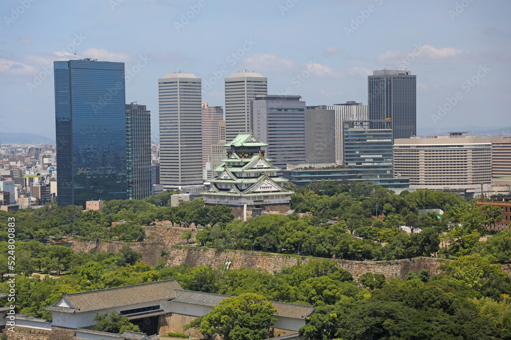 Obraz premium 大阪城 天守閣