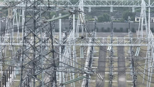 Wallpaper Mural high voltage utility pole Torontodigital.ca