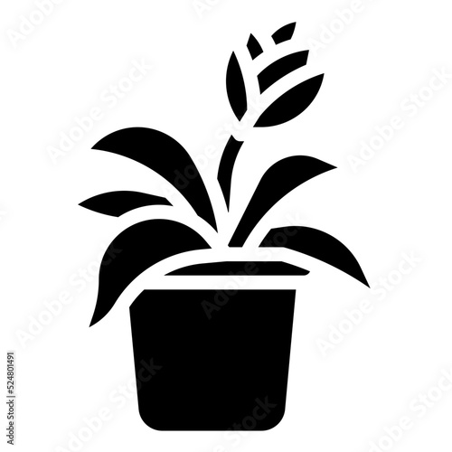 URN PLANT glyph icon