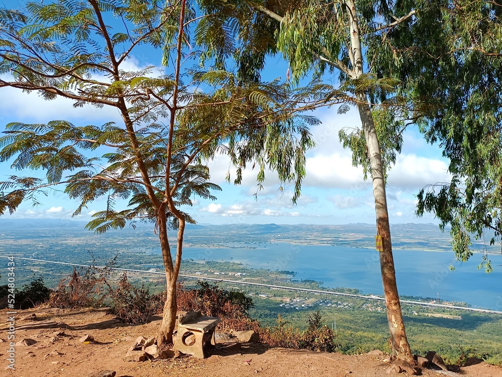 Hello summer holiday travel natural beautiful landscape meadow background wallpaper photography image