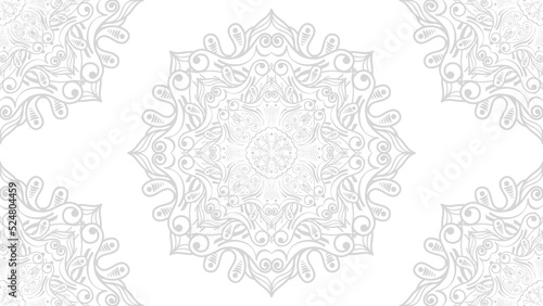 Flower pattern ornament background vector. floral