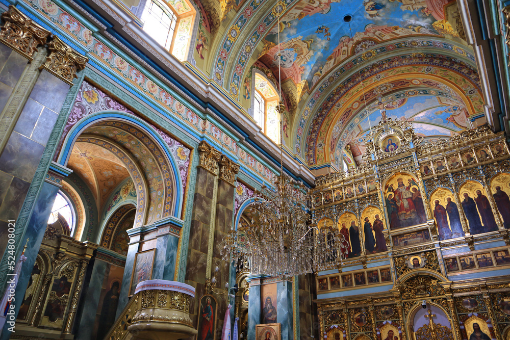 Interior of Cathedral of the Resurrection of Christ in Ivano-Frankivsk, Ukraine	
