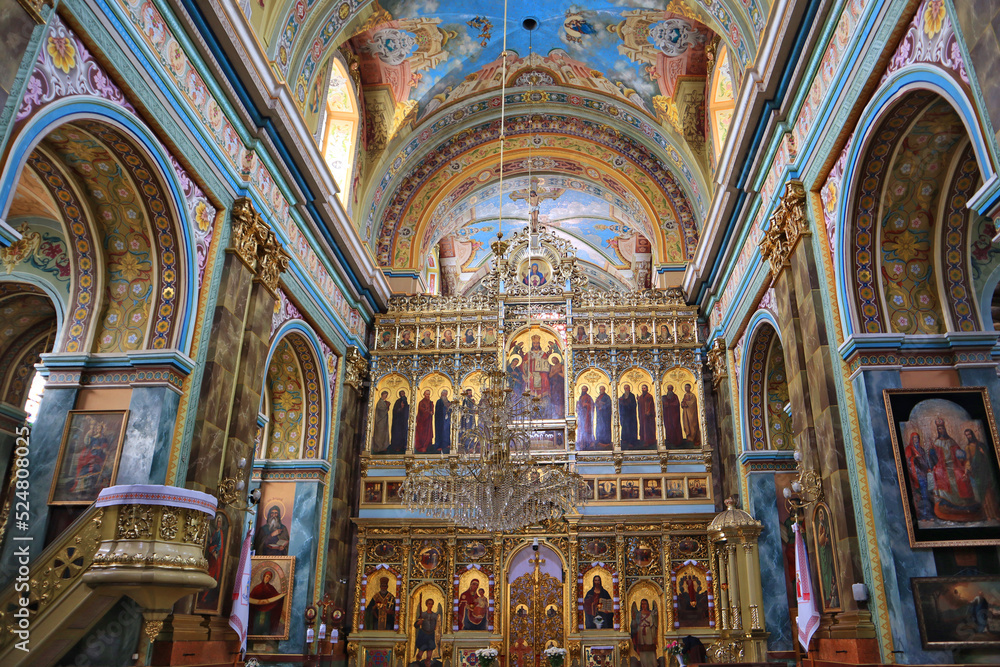 Interior of Cathedral of the Resurrection of Christ in Ivano-Frankivsk, Ukraine	
