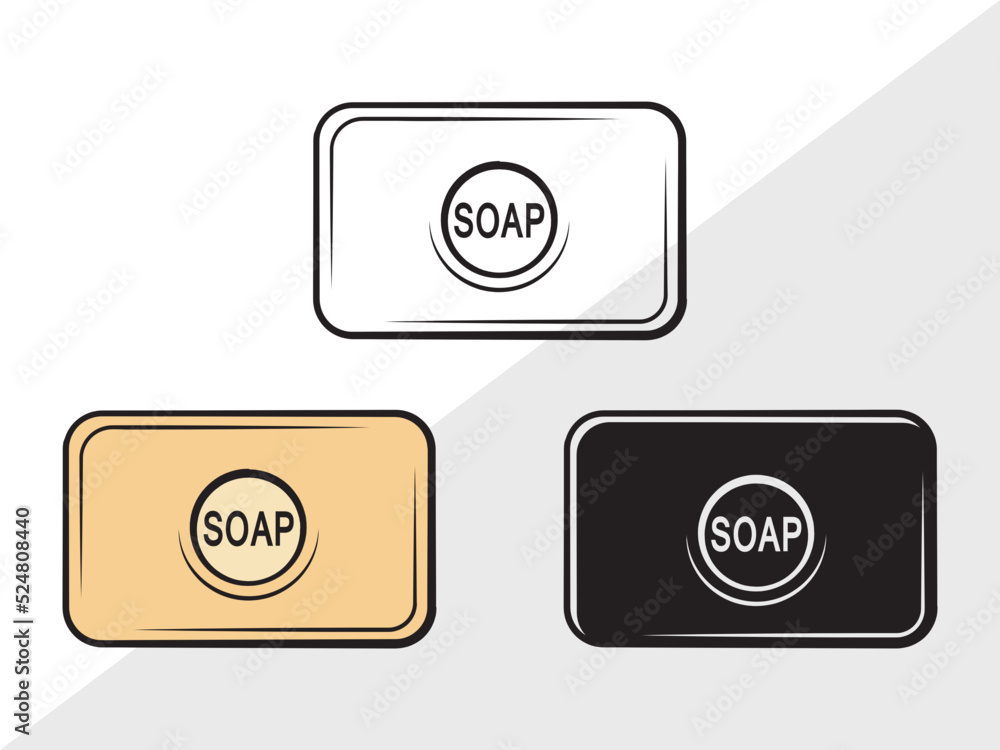 Soap Clipart SVG, Soap Svg, Soap Bar Svg, Soap Bubbles Svg, Soap Icon