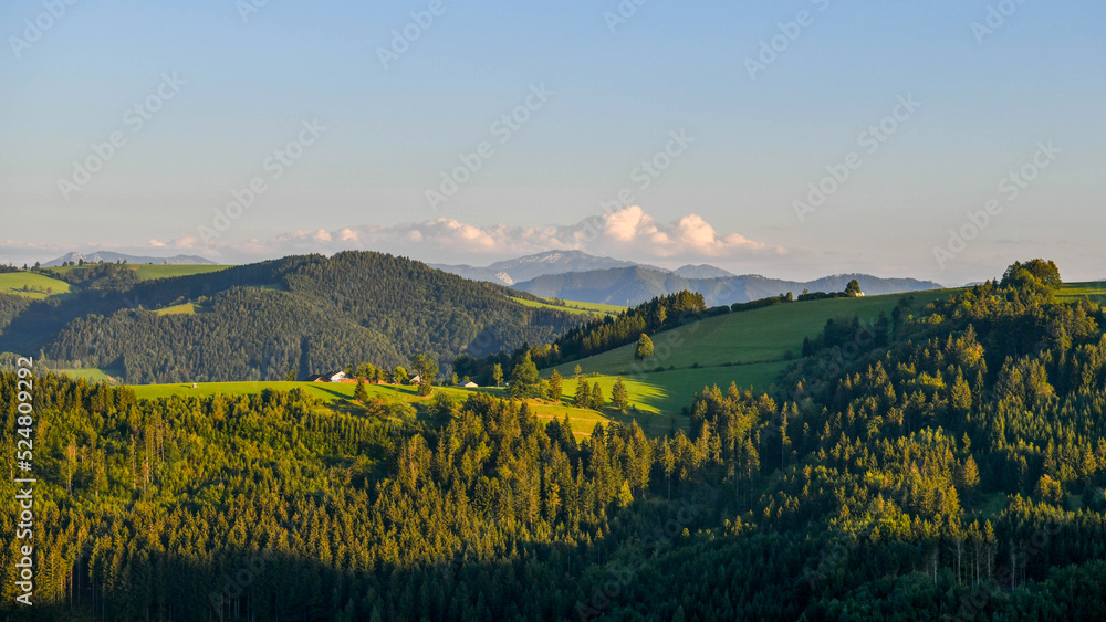 Naklejka premium Berlandschaft Mostviertel