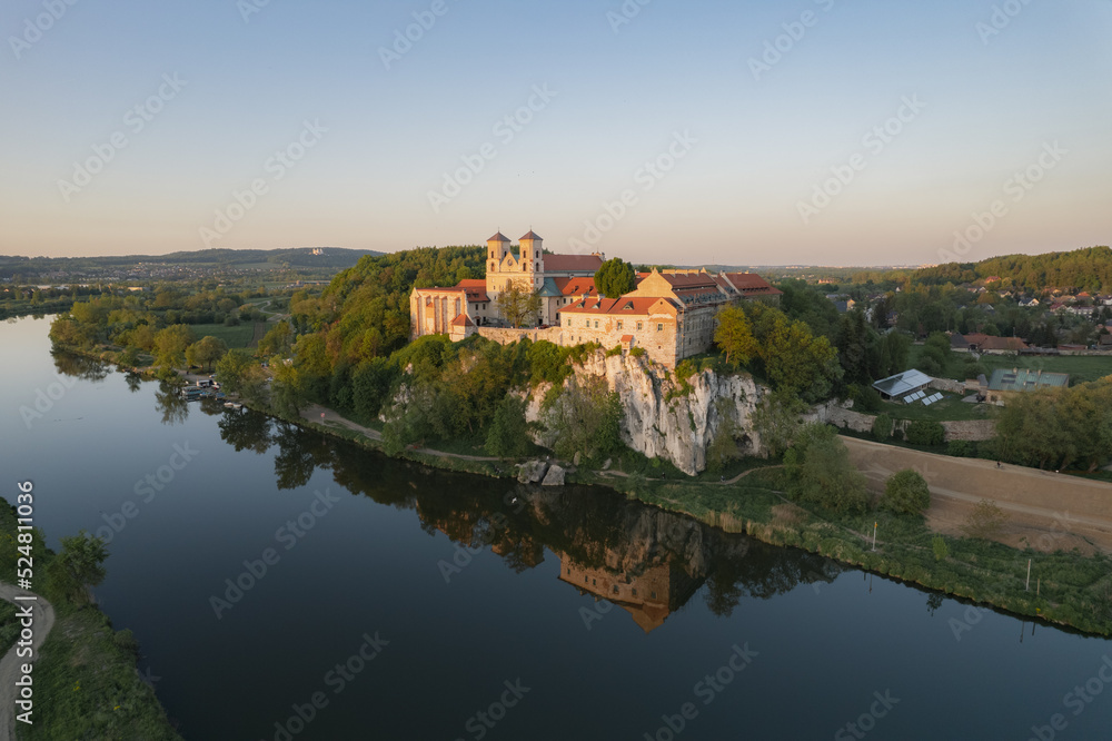 Tyniec monastery in Cracow, Poland. 
