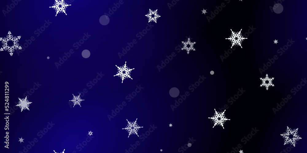 Falling Snowflakes seamless pattern flying snow Falling Snowflakes seamless pattern flying snow