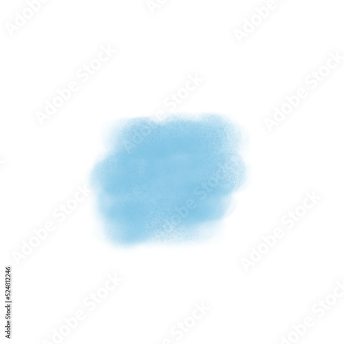 Blue Watercolor Splash