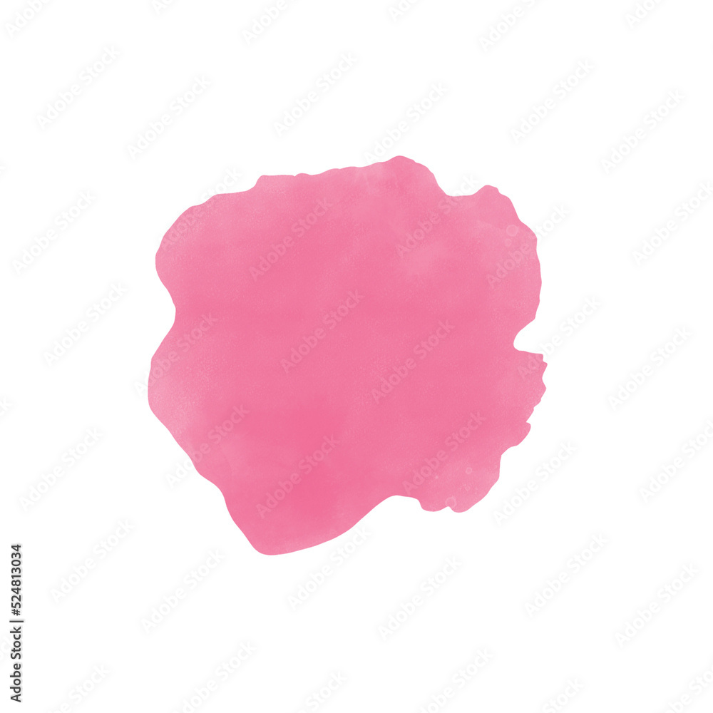 Pink Watercolor Splash