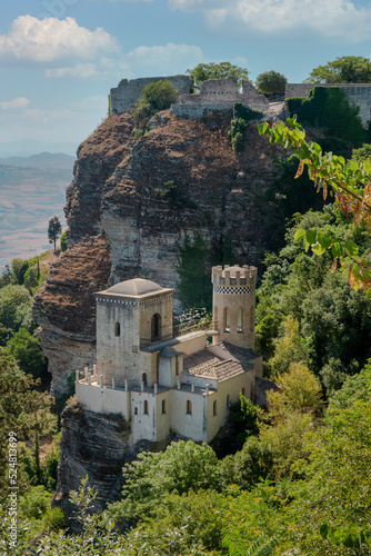 Fotografia Erice - Trapani - Sicilia - Italia - Castello di Pepoli - Castello di Venere