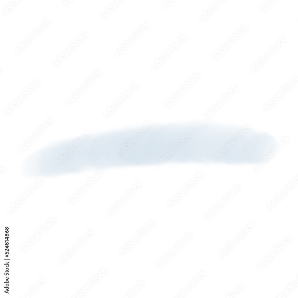 Fototapeta premium Turquoise Watercolor Brushstroke