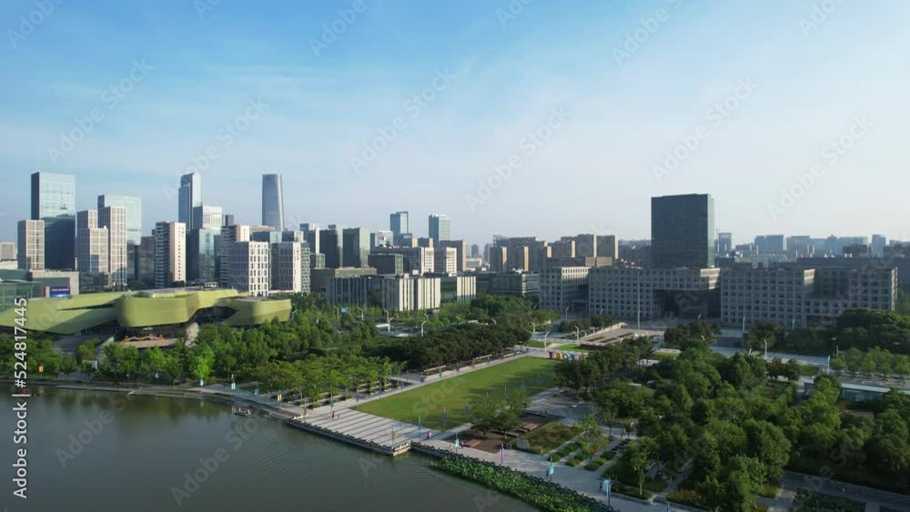 Urban scenery of Ningbo City, Zhejiang Province, China Urban scenery of Ningbo City, Zhejiang Province, China