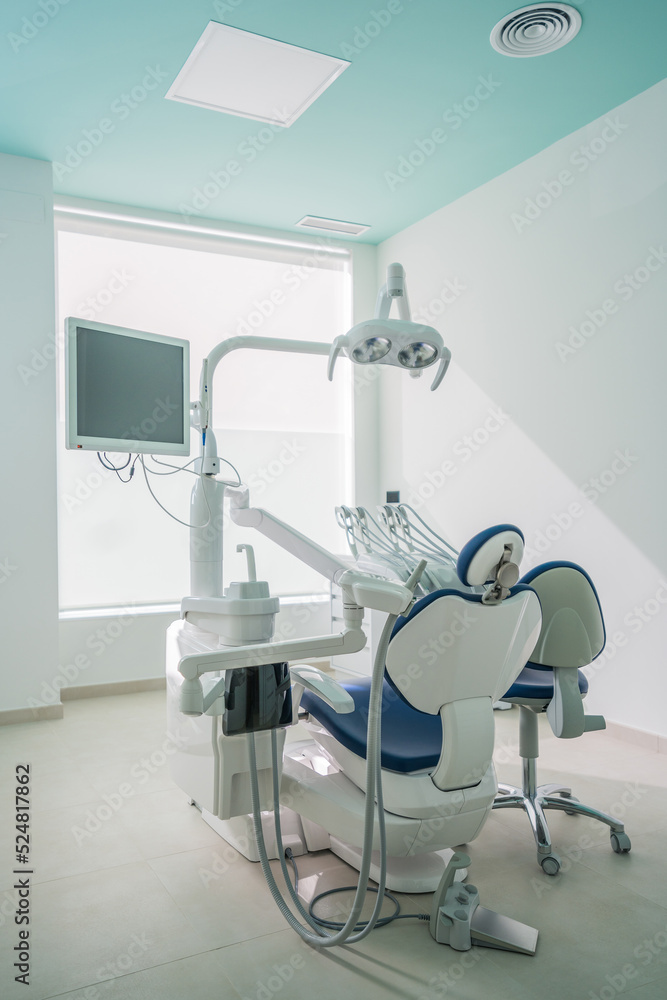 Interior of modern dental office Interior of modern dental office