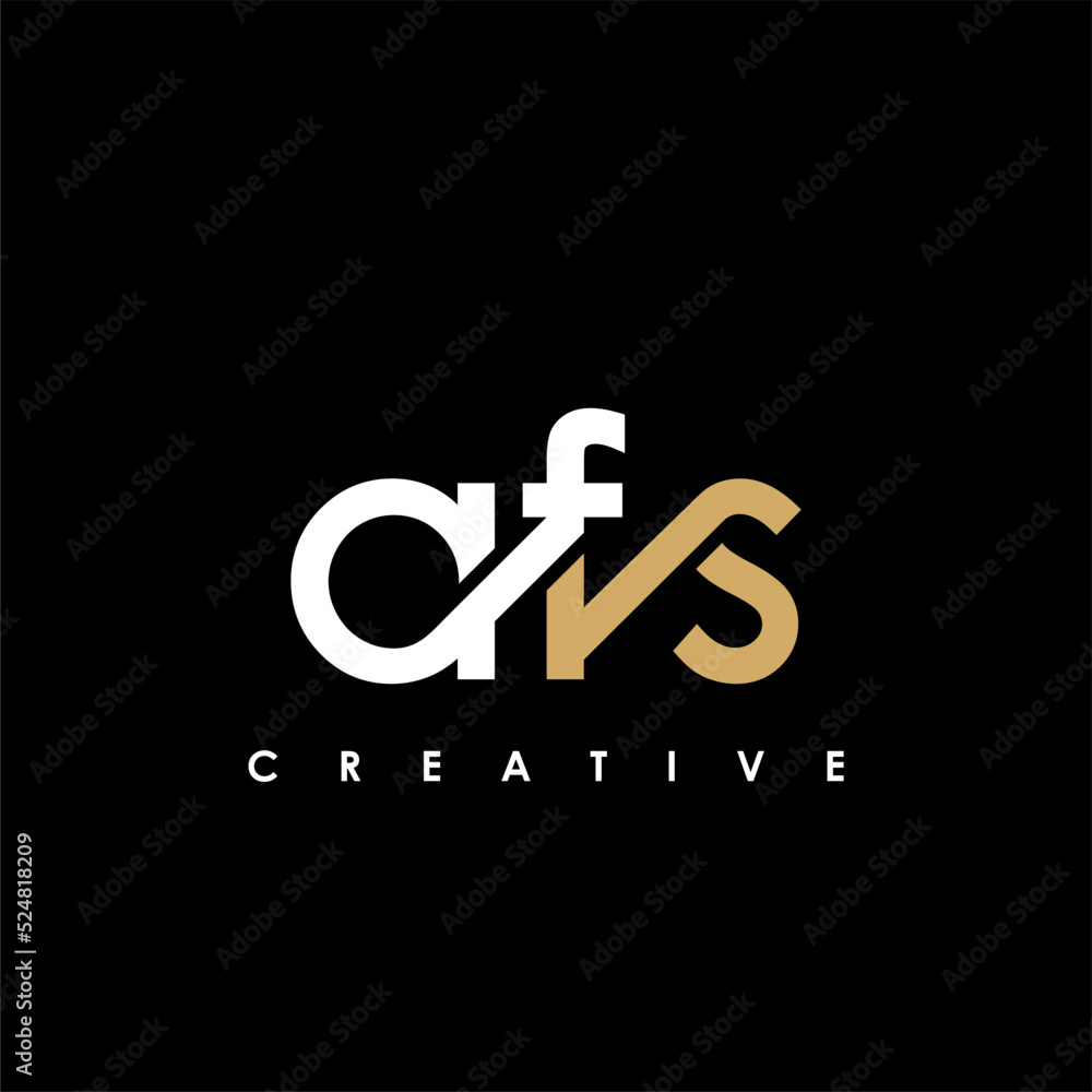 AFS Letter Initial Logo Design Template Vector Illustration AFS Letter Initial Logo Design Template Vector Illustration