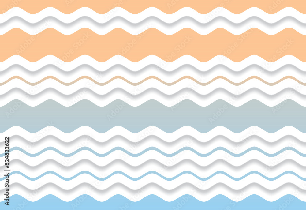 Sea. Ocean. Marine motives. Background with stylized ocean waves. Vector bg. Abstract colored background. Sea. Ocean. Marine motives. Background with stylized ocean waves. Vector bg. Abstract colored background.