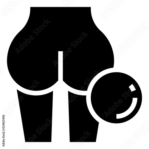 BUTT2 glyph icon