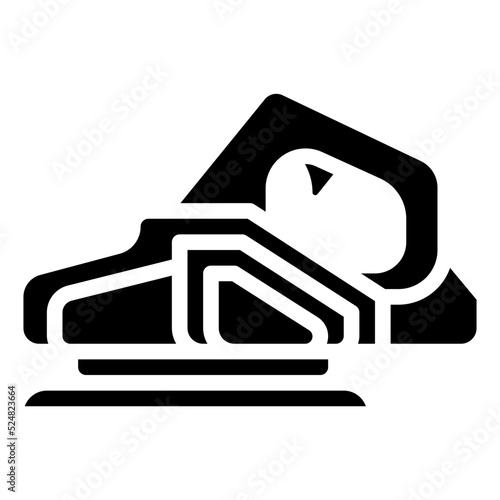 SANDER glyph icon