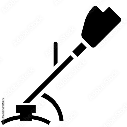 STRING TRIMMER glyph icon
