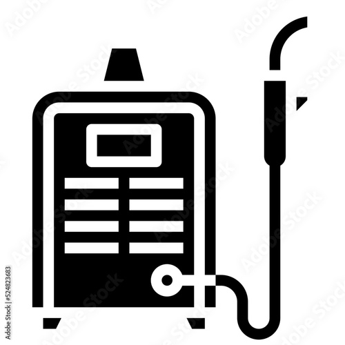 WELDING MACHINE glyph icon
