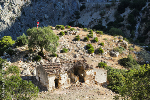 old shepherds' house in the caminito del rey