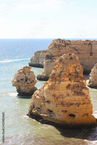 rocks at the beach in algarve