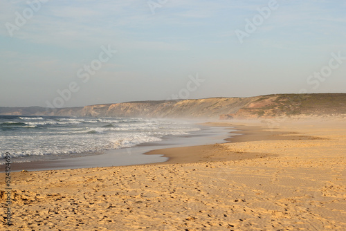 bordeira beach in Portugal  Atlantic Ocean