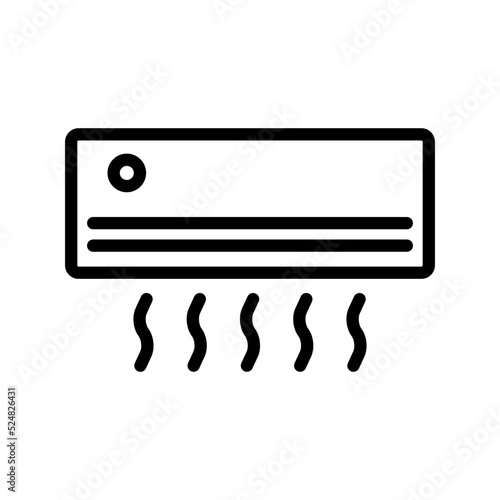 Air Conditioning Icon. Central heating icon. Vector.