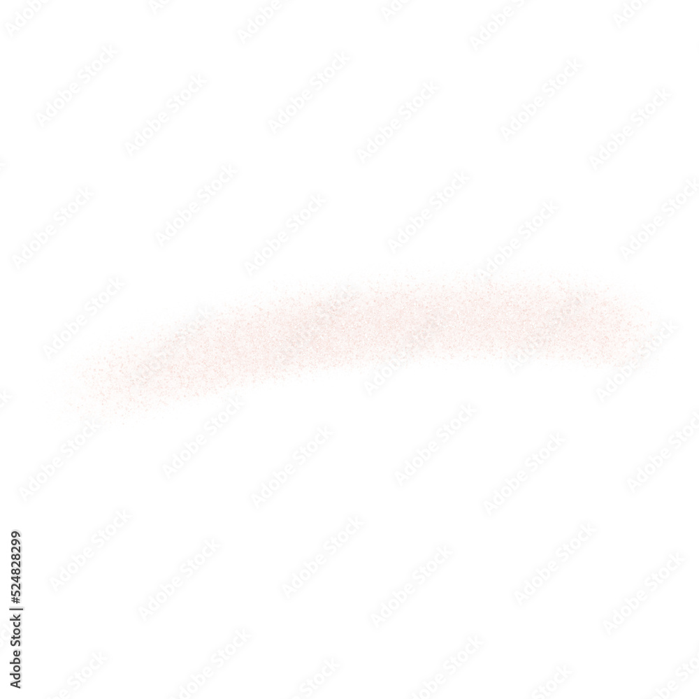 Fototapeta premium rosegold glitter brushstroke