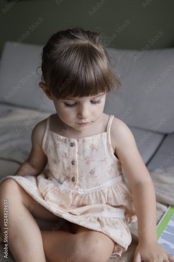 Fototapeta premium portrait of a child 