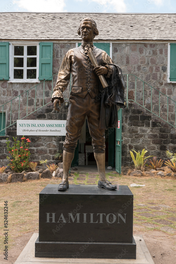 Historical Museum in Nevis Caribbean birthplace of Alexander Hamilton