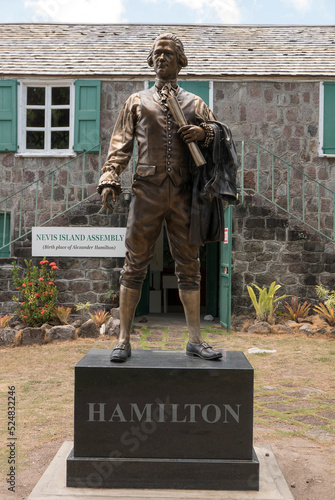 Принти на полотні Historical Museum in Nevis Caribbean birthplace of Alexander Hamilton statesman