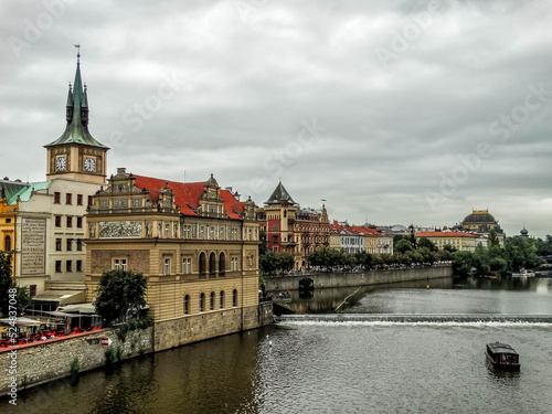 Enjoy breathtaking views over the Vltava River and discover the beauty of one of the most famous cities in the world. Prague!!! © Gina