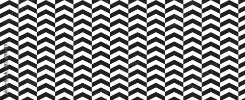 monochrome chevron pattern ...
