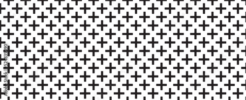 monochrome black and white pattern plus geometric background
