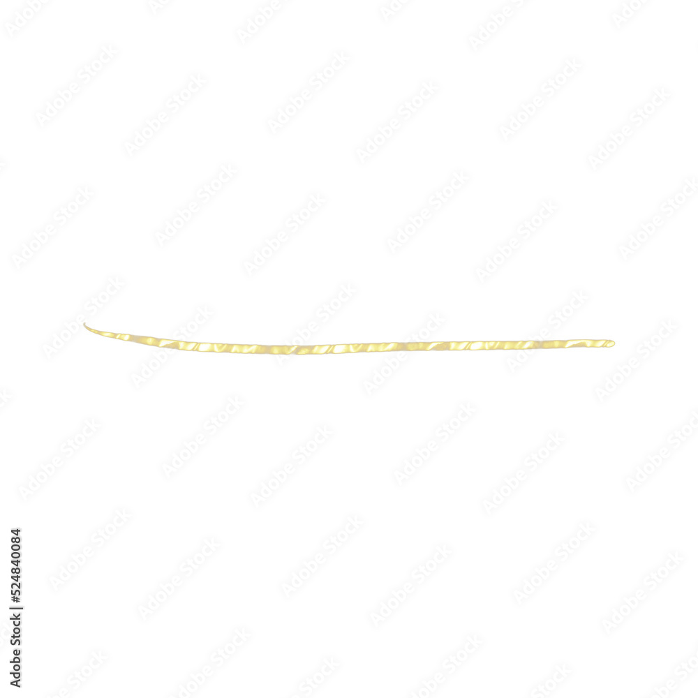 Naklejka premium gold glitter line