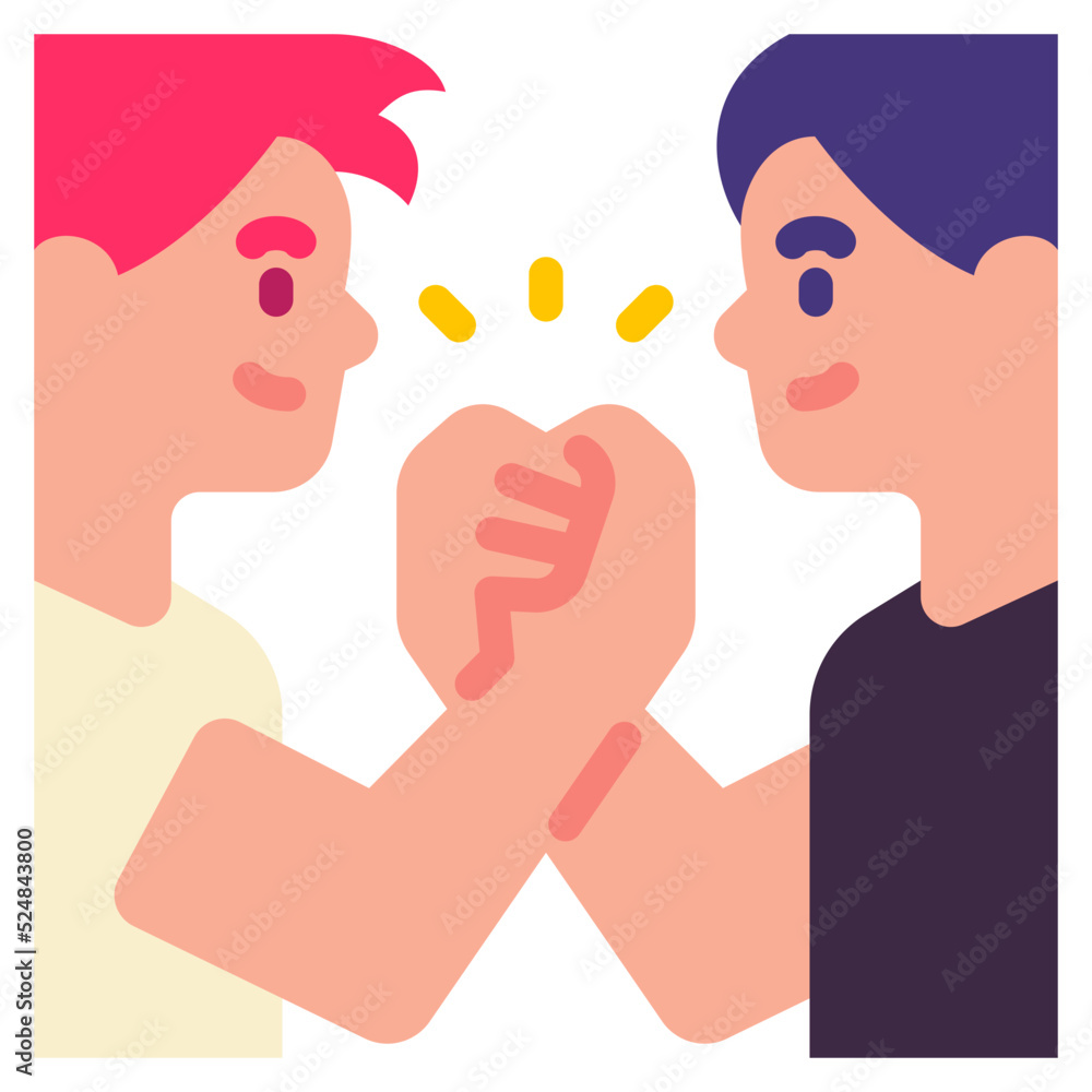 clasped hand flat icon clasped hand flat icon