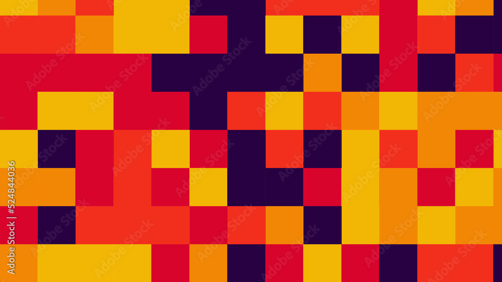 red, blue, yellow and orange geometric pattern, seamless wallpaper for tile, banner, tableclothe red, blue, yellow and orange geometric pattern, seamless wallpaper for tile, banner, tableclothe