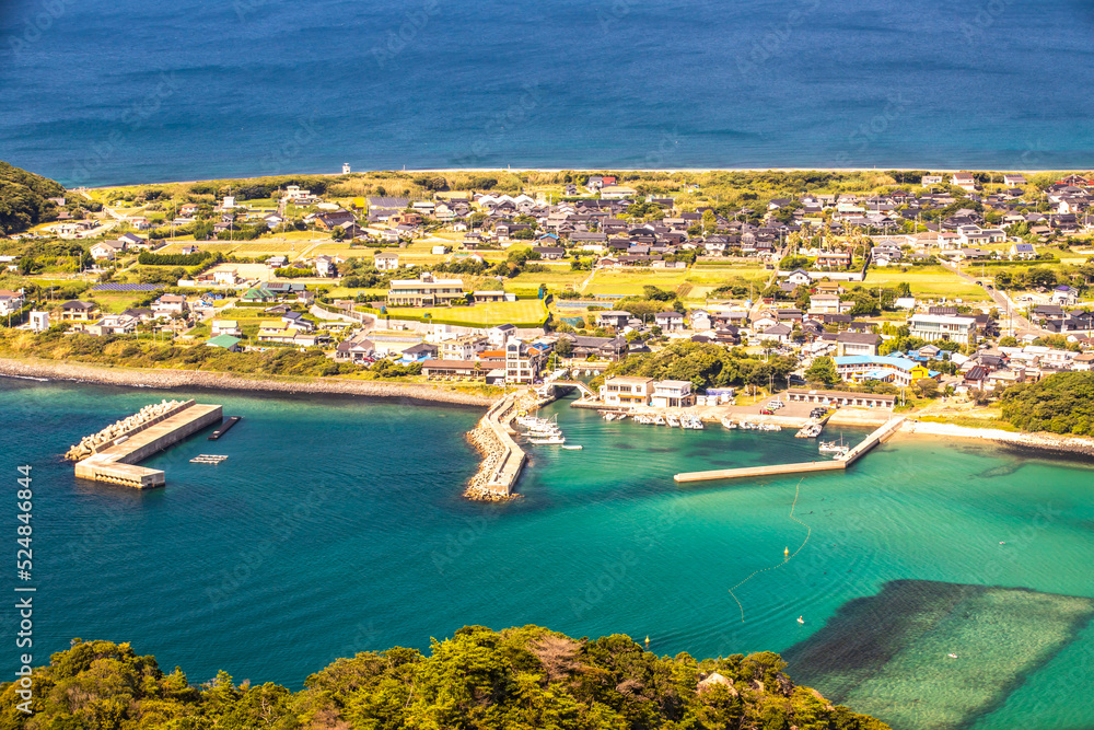 福岡県　立石山から望む糸島の絶景
