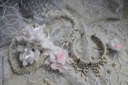 wedding dress detail